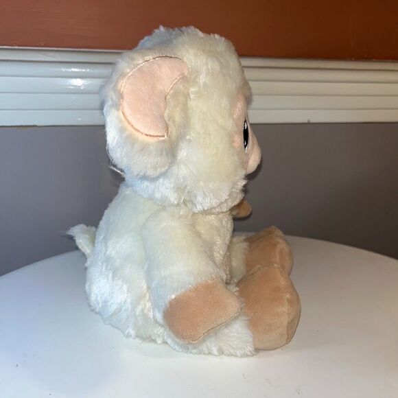 Lullabrites Musical Light Up Bedtime Sitting Lamb Stuffed Animal Plush Jay Play - Picture 6 of 13